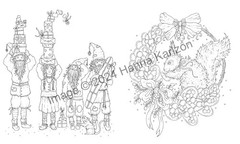 Merry Christmas Coloring Book, , Excellent Book