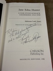 1990 Signed Copy Of Black Women in United States History : Jane Edna Hunter