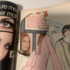 Seventeen Magazine November 1969 Vintage 238 pages MCM Mod Fashions Decor READ