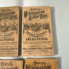 Large Lot Old Diaries Account Books Willin Family of Kentucky 1880s – 1910’s