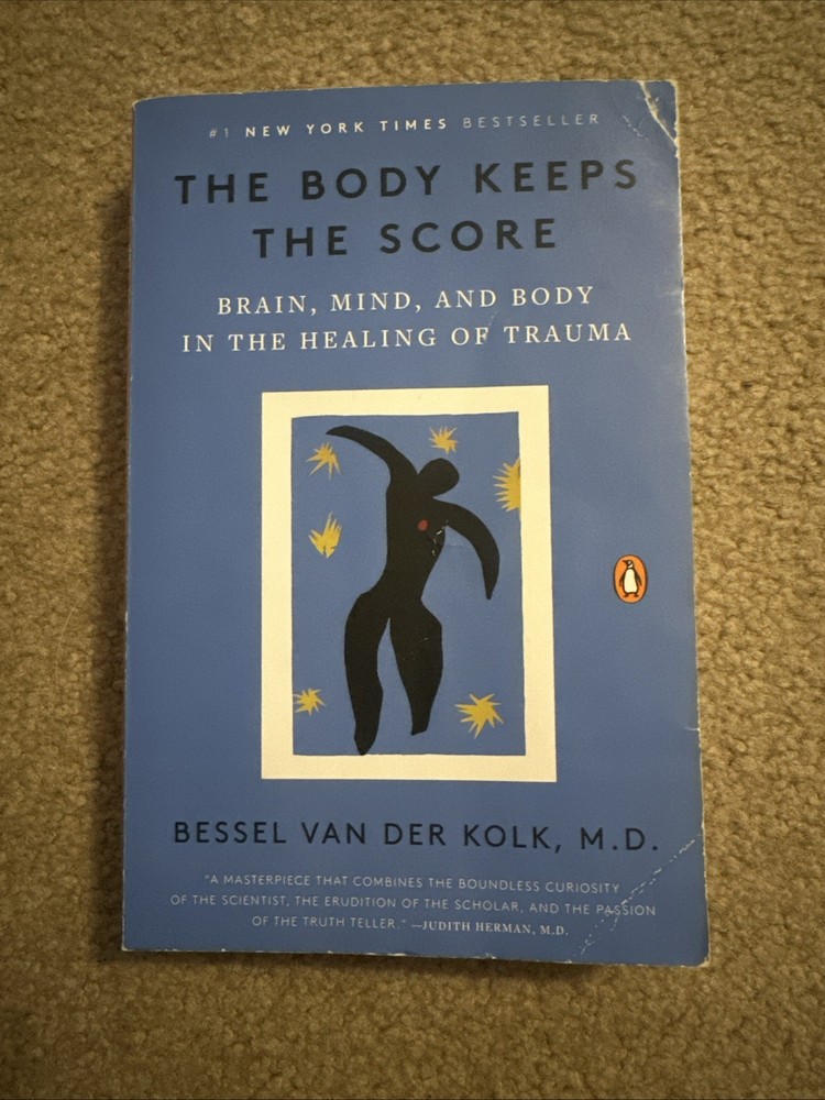 The Body Keeps Score Paperback Book By Bessel Van Der Kolk MD