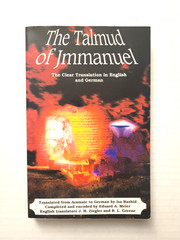 THE TALMUD OF JMMANUEL: CLEAR TRANSLATION IN ENGLISH & GERMAN – 1992 – TRADE PB