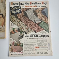 Vintage Magazines Lot Of 2 Farm Journal 1959 and Town Journal 1957
