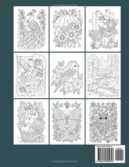 100 Pages Color By Number Adult Coloring Book: 100 Pages Large Print Color By Nu