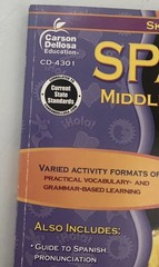 Carson Dellosa Skills for Success Spanish Workbook, Parts of Speech, Grammar…
