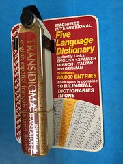 Linguatour English Spanish French Italian German 5 in 1 Pocket Book Dictionary