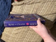 Julie Soto Rose in Chains, hardcover, romance fantasy novel