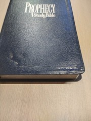Prophecy Study Bible John Hagee NKJV 1997 Blue Bonded Leather Soft Cover