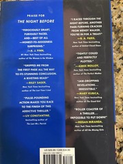 Book Lot: Secret History, None Of This Is True, The Night Before (1st Edition)