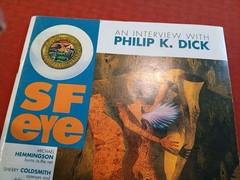 PHILIP K. DICK 10-page interview SCIENCE FICTION EYE #14 mag 1996 Cyberpunk VG