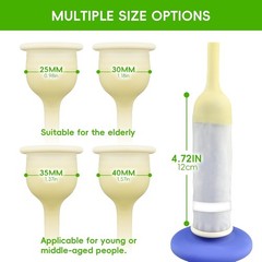 20PCS Condom Catheter for Elderly Men Age 80,External 20PCS/0.98inch/25mm