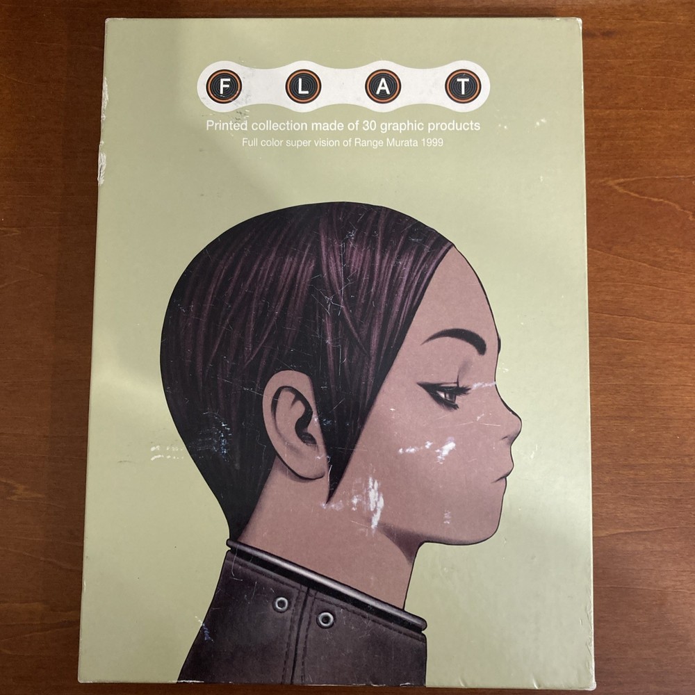 FLAT Range Murata Art Book Illustration