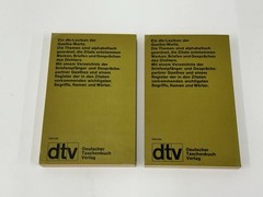 Band 1 2 DTV-LEXIKON DER GOETHE-ZITATE Deutscher Taschenbuch Verlag Book Lot
