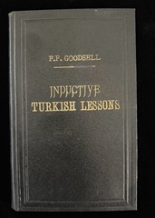 1927 Inductive Turkish Lessons Fred Field Goodsell Constantinople HC Book