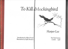 Folio Society Harper Lee To Kill a Mockingbird Illustrated 1996 Slipcase