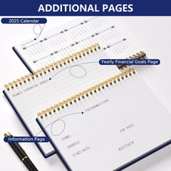 Accounting Ledger Book A5 Horizontal Ledger Books for Small Business Bookkeeping