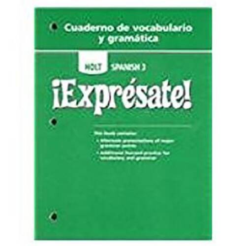 Expresate: Cuaderno da Vocabulario y gramatica, Level 3 – Paperback – GOOD