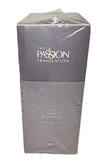 The Passion Translation New Testament Bible 10 Book Collection Deluxe Boxed Set