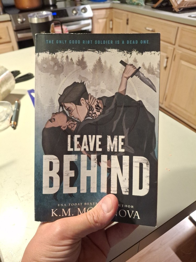 Leave Me Behind (Deluxe Edition) by K.M. Moronova Paperback Book
