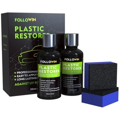 Black Plastic Trim Restoration – Streak Free Finish