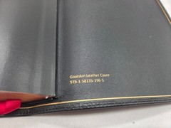 NASB 2020 Large Print Ultrathin Reference Bible BlackGoatskin Lockman Foundation