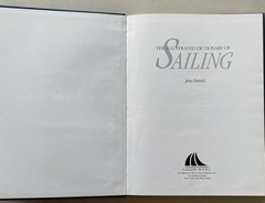 The Illustrated Dictionary of Sailing by Jane Daniels (1989 Ex-Library HCDJ)