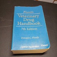 Plumb’s Veterinary Drug Handbook 7th Edition Plumb Wiley-Blackwell Vet Medicine