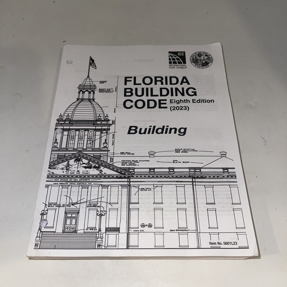 Florida Building Code – Building, Eighth – Ring-bound, by ICC