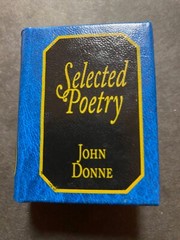 Poetry of John Donne Del Prado Miniature book Leather Binding