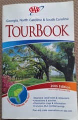 2006 Edition Georgia, North Carolina & South Carolina AAA Paperback TourBook