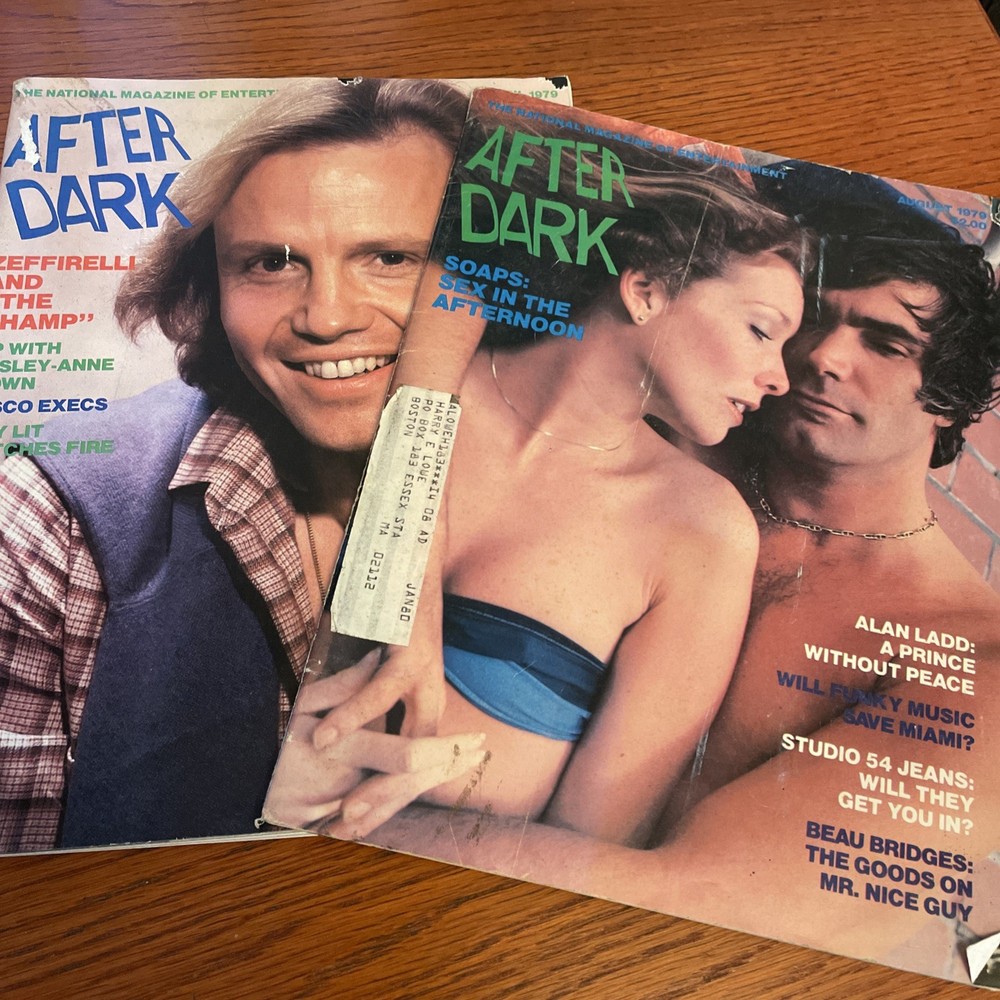 After Dark Magazine April 1979 Jon Voigt August 1979 Soap Stars LGBTQ NYC