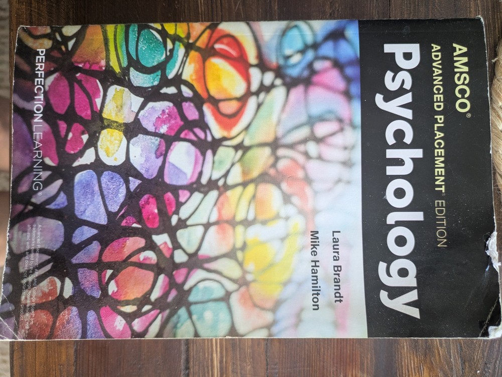 AMSCO Advanced Placement Edition Psychology Brandt And Hamilton 2025