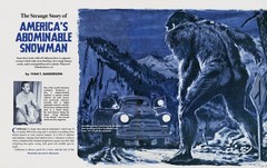 MEN’S ADVENTURE QUARTERLY #14, the BIGFOOT ISSUE.