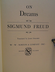 ON DREAMS by Sigmund Freud, 1952- 1st American Ed., HCDJ, Psychoanalysis