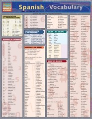 Spanish Vocabulary by Liliane Arnet SHEET MAP 9781572225503