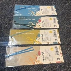 Animage Ghibli Exhibition Nausicaä Bookmark Set 4pcs Ghibli Studio Miyazaki