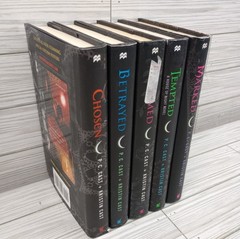 A House Of Night Novel P. C. Cast, Kristin Cast Book Lot Marked Tempted Untamed