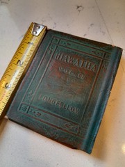 Antique Hiawatha Vol 2 Longfellow Little Leather Library Redcroft Miniature Book