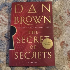 The Secret of Secrets by Dan Brown First Edition| SIGNED by Author