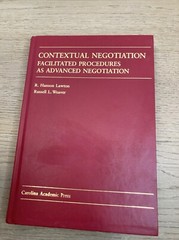 Contextual Negotiation Facilitated Procedures…Carolina Academic Press Lawton