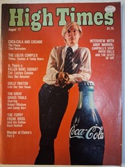 Vintage High Times Magazine #24 Aug ’77, Andy Warhol Interview Cover