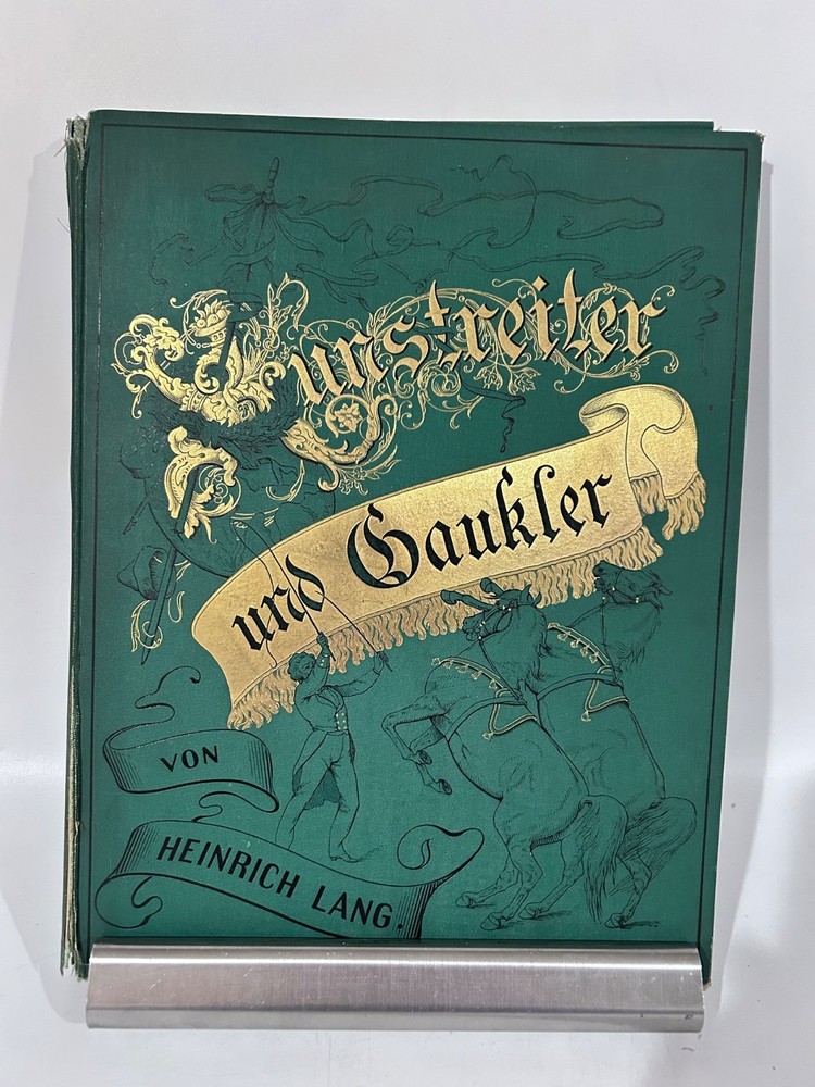 Lang: Kunstreiter und Gaukler, Munchen 1881