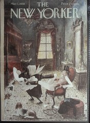 The New Yorker March 1, 1958 Mary Petty FRONT COVER ONLY