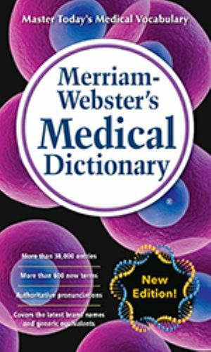 Merriam-Webster’s Medical Dictionary,- 9780877792949, Merriam-Webster, paperback
