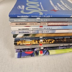 Sport Aviation Magazine 2025 Lot of 11 EAA Missing April Aircraft Aviation