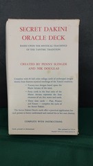 Secret Dakini Oracle Tantric Divination Deck Perry Sinclair & Nik Douglas 1977