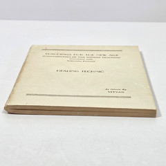 Rare 1946 Vitvan HEALING TECHNIC 1st Edition Denver Printing Gnostic Occult Vtg