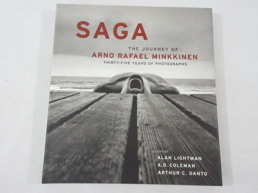 Saga Arno Rafael Minkkinen 2005 SIGNED First Edition Fine Art B&W Photo Book