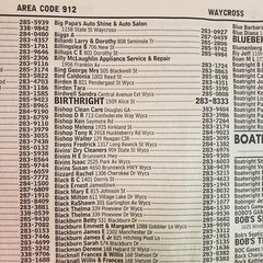 BellSouth The Real Yellow Pages, Waycross * Blackshear 912 , 2004 2005
