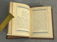 Antique Decorative German Book Girl’s Guide to Life Marie von Lindeman c. 1890s